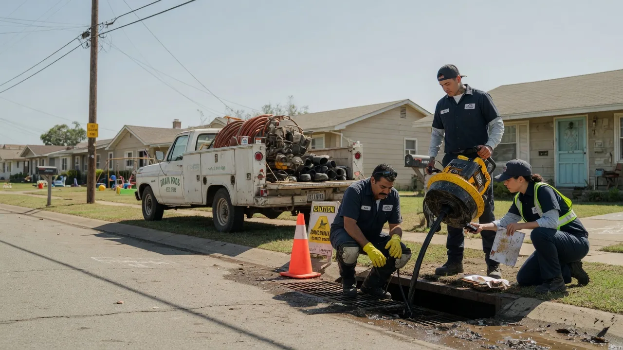 Drain Cleaning in Winfield, AL near me